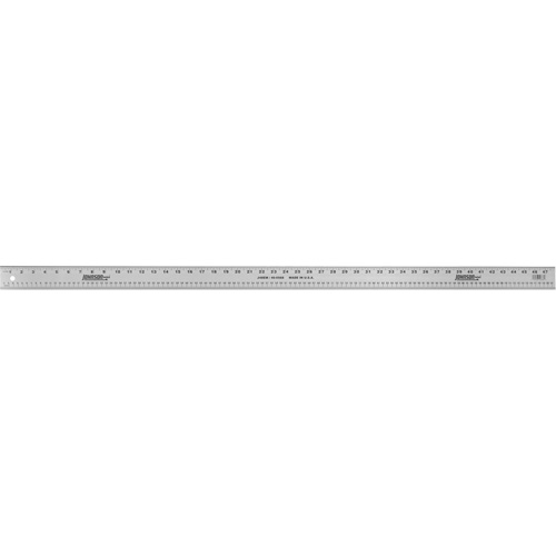 Aluminum Inch/Metric Straight Edge, 48" L, 2" W Consource