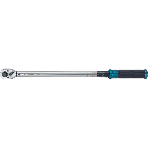 72-Tooth Torque Wrench, Click, 1/2" Square Drive, 25 - 250 ft-lbs. Consource