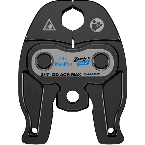 3/4" ZoomLock&reg; MAX Press Jaw for M12 FORCE LOGIC Press Tools Consource
