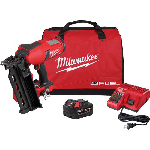 Ensemble de cloueuse Duplex Fuel, 18 V, Lithium-ion Consource