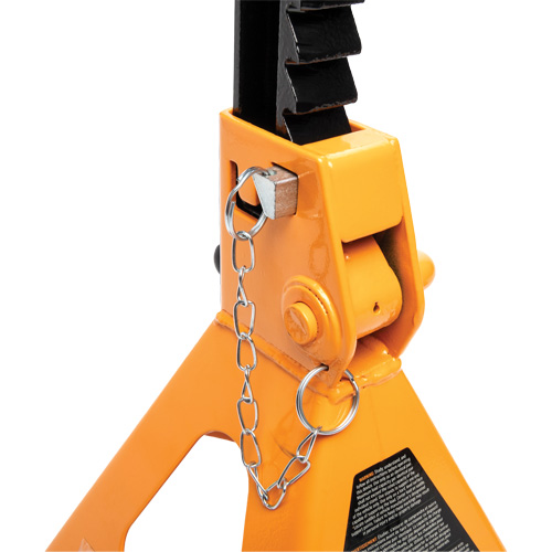 Ratcheting Jack Stand, Locking Pin, 6 tons Capacity, 15-3/4" - 24-1/2" H Consource