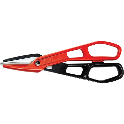 Lightweight Aluminum Tinner Snips, 3" Cut Length, Straight Cut Consource