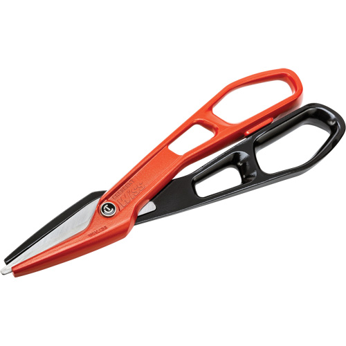 Lightweight Aluminum Tinner Snips, 3" Cut Length, Straight Cut Consource