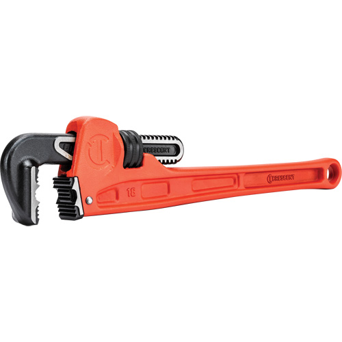 Cl&eacute; &agrave; tuyau &agrave; m&acirc;choires K9, Cap des m&acirc;choires 2-7/8", Longueur 18", Fini Rev&ecirc;tement en poudre, Prise Ergonomique Consource