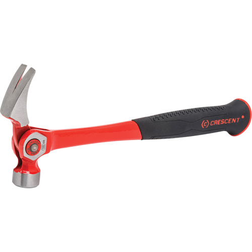 Marteau indexeur &agrave; panne fendue, 18 oz, Prise en Coussin&eacute;e/Acier plein, 14" lo Consource
