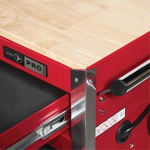 PRC4211 Armoire roulante de s&eacute;rie Pro, 11 tiroirs, 42" la x 18" p x Rouge Consource