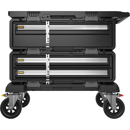 TOUGHSYSTEM&reg; 2.0 DXL 4-in-1 Modular Workstation, 34" x 25-4/5" x 30", Black/Yellow Consource