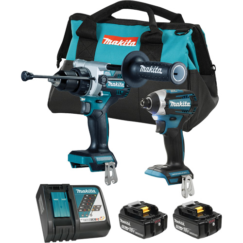 LXT Brushless 2 Tool Combo Kit, Lithium-Ion, 18 V Consource
