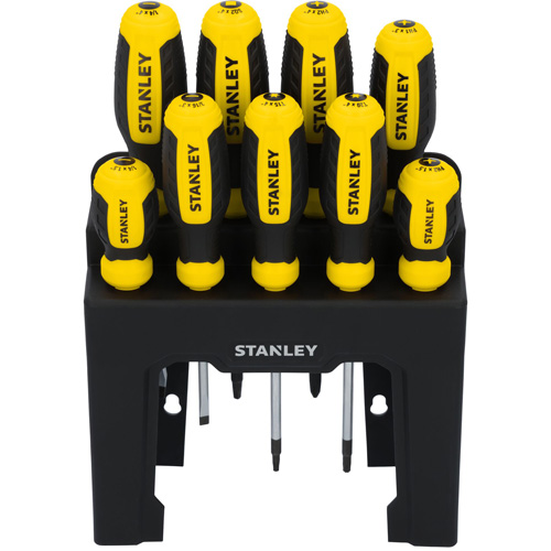 Screwdriver Set with Stand, 9 Consource