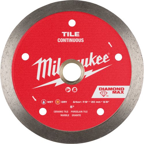 Lame diamant&eacute;e continue pour tuile DIAMOND MAX Consource