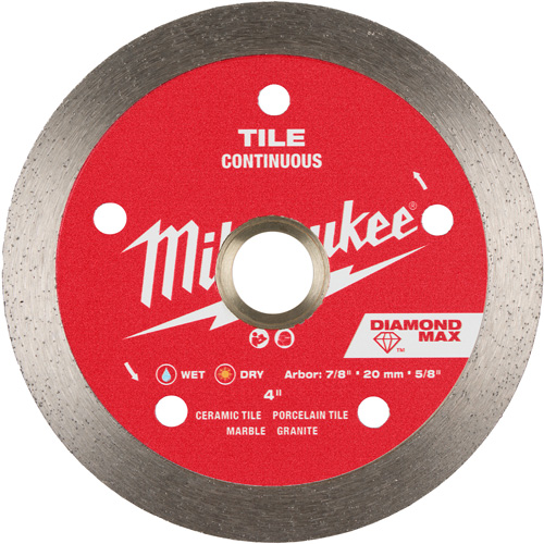 Lame diamant&eacute;e continue pour tuile DIAMOND MAX Consource