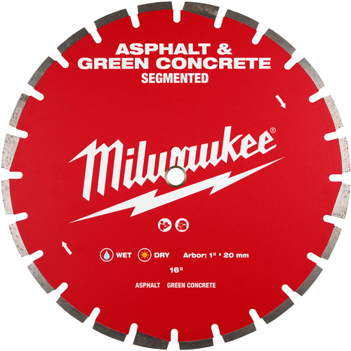 Asphalt & Green Concrete Segmented Diamond Blade Consource