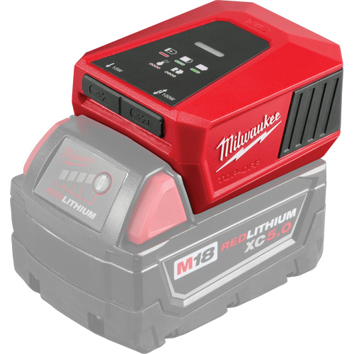 M18 TOP-OFF Charger & Power Supply, 18 V, Lithium-Ion Consource