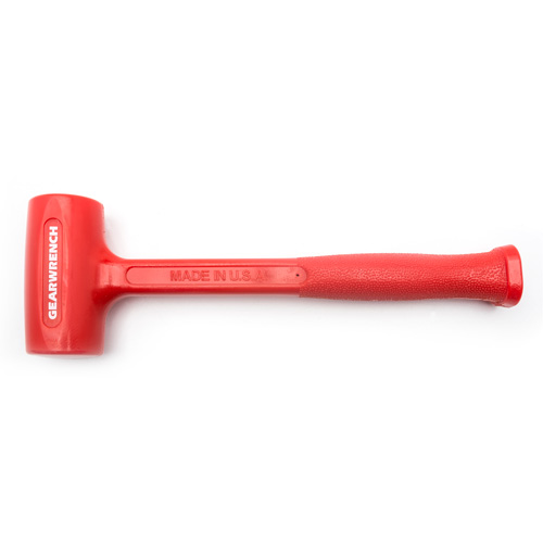 One-Piece Standard Head Dead Blow Hammer, 38 oz., Textured Grip, 15-1/4" L Consource