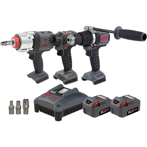 Ensemble de marteau perforateur, tournevis & tournevis &agrave; chocs, Lithium-ion, 20 V Consource