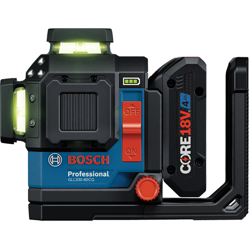 360 Connected Green-Beam Three-Plane Leveling and Alignment Laser Consource