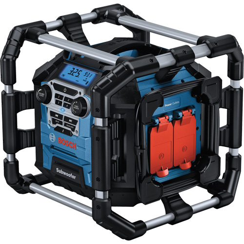 Jobsite Radio with Bluetooth&reg; 5.0 & Power Station, Lithium-Ion, 18 V Consource
