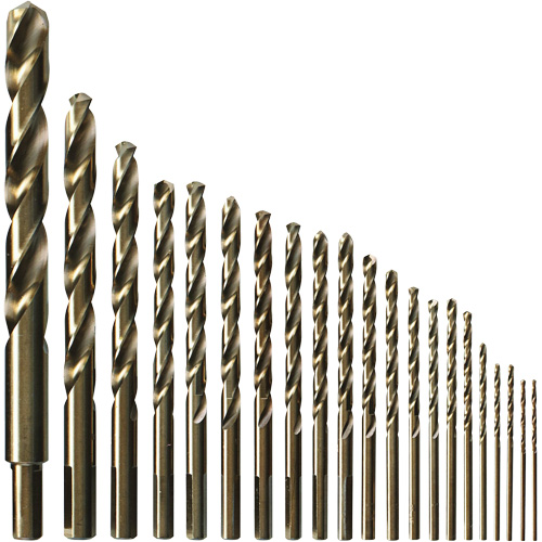 Drill Bit Set, 21 Pieces, Cobalt Consource
