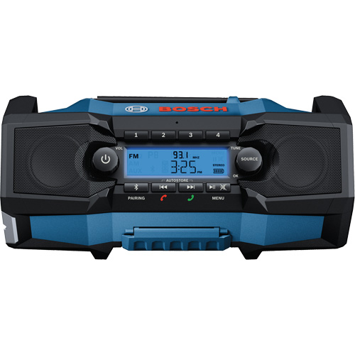 Compact Jobsite Radio with Bluetooth&reg; 5.0, Lithium-Ion, 18 V Consource