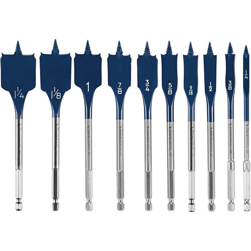 Daredevil&reg; Spade Bit Set, 10 Pieces Consource