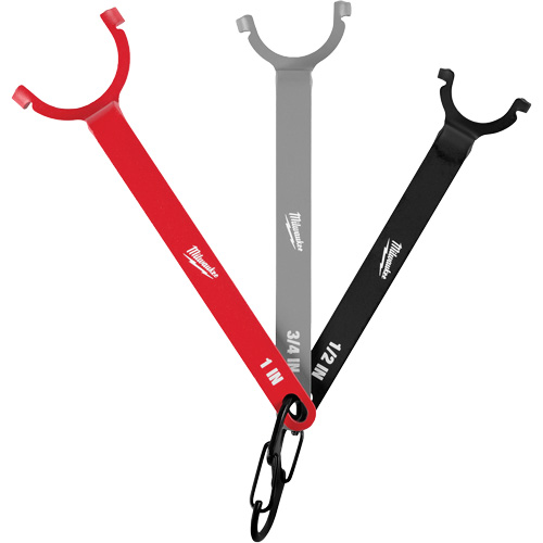 Locknut Wrench Set, Specialty, 3 Pieces, Imperial Consource