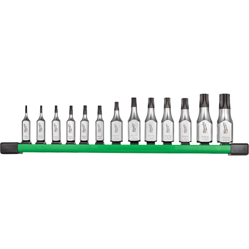 Tamper Proof Bit Socket Set, Torx&reg;, 1/4"/3/8" Drive, 13 Pcs Consource