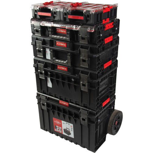 5-Piece Arx&reg; Rolling Toolbox Base Set, 25-1/5" x 19" x 54-3/5", Black Consource
