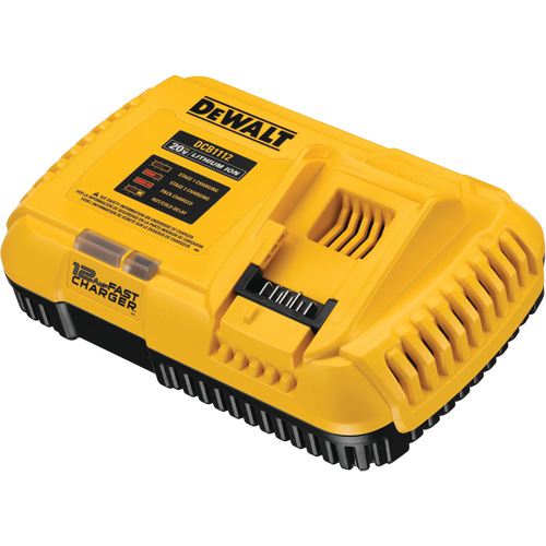 Chargeur rapide MAX*/FLEXVOLT 12 A refroidi par ventilateur, 20 V, Lithium-ion Consource