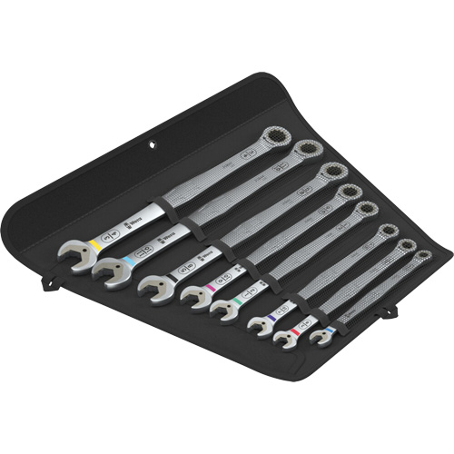 Joker 8 Spanner Set, Ratcheting Combination, 8 Pieces, Imperial Consource