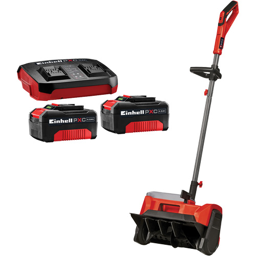 36V Cordless Snow Shovel Kit with Batteries and Charger, 16" (40.64 cm) Wide Consource