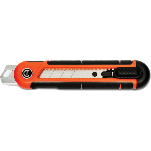 25mm Snap Off Blade Retractable Knife, Steel, Plastic Handle Consource