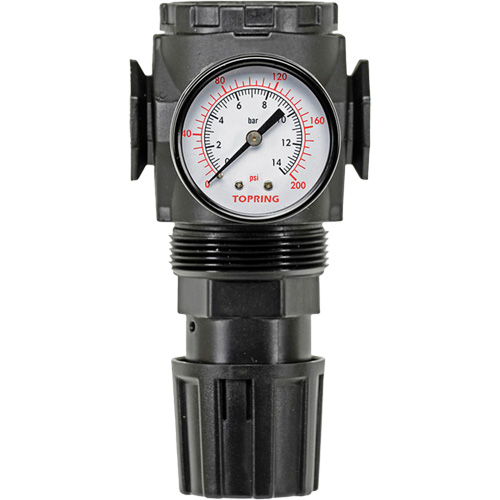 MODULAIR 300 Zinc Diaphragm Regulator, 3/8" NPT, 300 psi Max. PSI, In Line/Modular Consource
