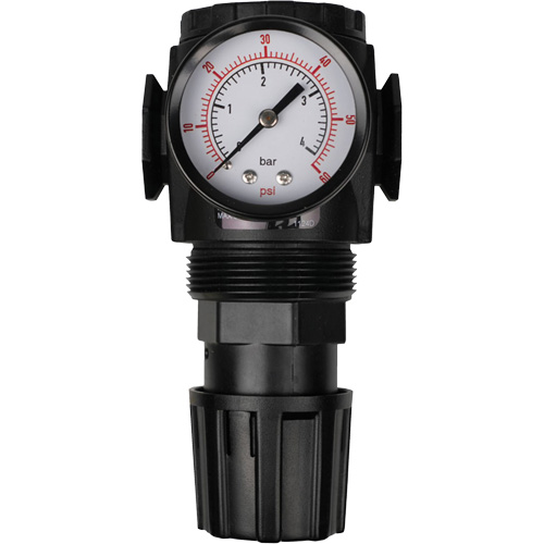 MODULAIR 300 Compressed Air Regulator, 1/2" NPT, 300 psi Max. PSI, In Line/Modular Consource