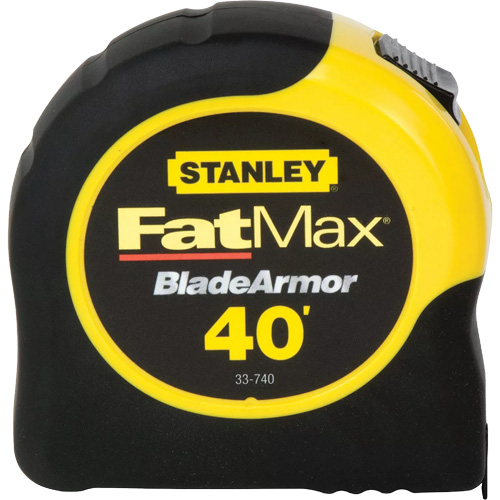 Ruban &agrave; mesurer FatMax Classic avec saillie de 11', 1-1/4" x 40', Marques de goujon Imp&eacute;rial Consource