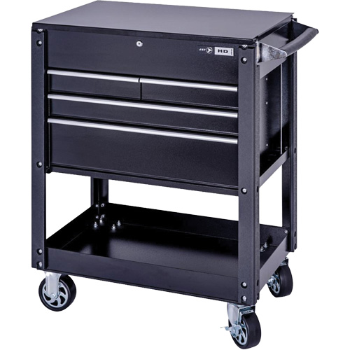 Chariot de service robuste JTC-30194, 4 tiroirs, 20-1/2" lo x 35" la x 40-1/2" h Consource