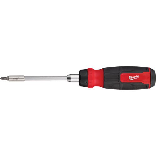 Tournevis &agrave; cliquet 14-en-1 &agrave; embouts multiples avec porte-embout de 1/4", 10-11/100" lo, Prise Coussin&eacute;e Consource