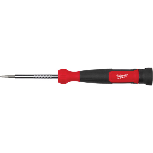 Tournevis de pr&eacute;cision 4-en-1 &agrave; embouts multiples avec porte-embout de 1/4", 5-3/4" lo, Prise Coussin&eacute;e Consource