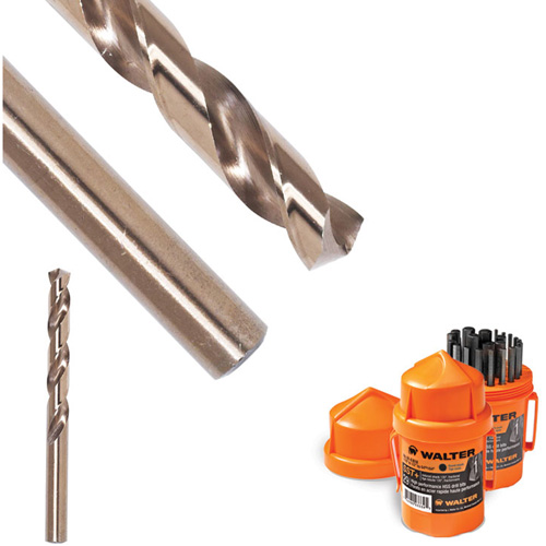 Foret s&eacute;rie courte SST+, Acier rapide, 27/64", 5-9/16" lo, 3-11/16" Cannelure, 135° Angle Consource