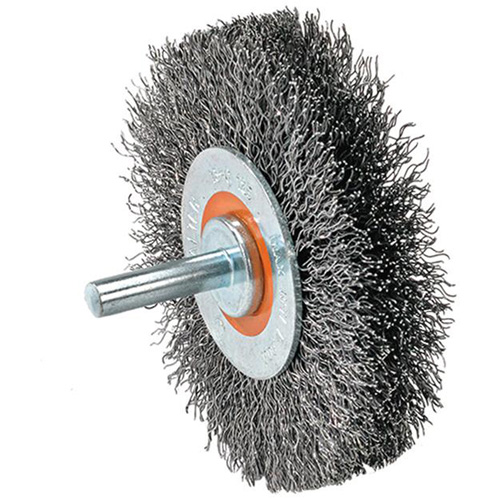Disque mont&eacute; &agrave; fils cr&ecirc;p&eacute;s, 2" dia., Fils 0,0118" Consource