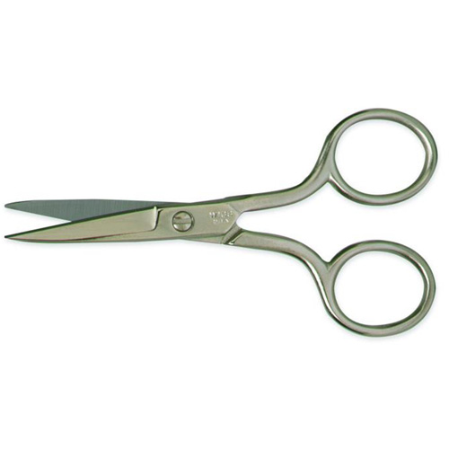 Embroidery & Sewing Scissors, 1-1/4", Rings Handle Consource