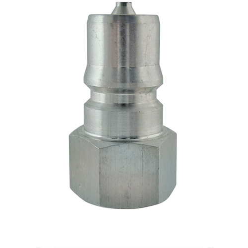 Hydraulic Quick Coupler - Plug, Stainless Steel, 1/4" Dia. Consource