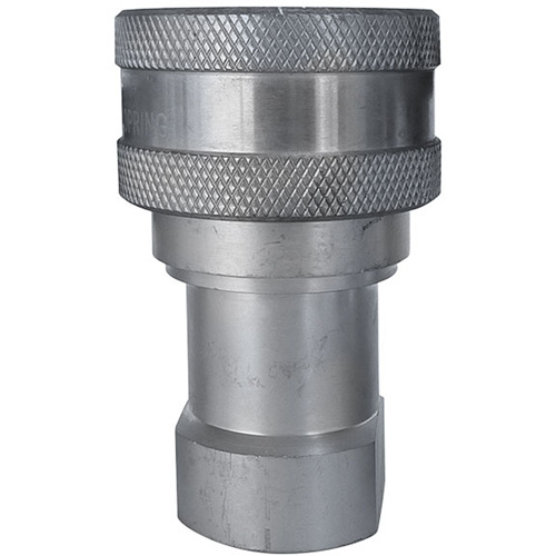RACCORD HYDRAULIQUE FERM2VOIES,1/2"NPT,INOX, Laiton/Acier inoxydable Consource