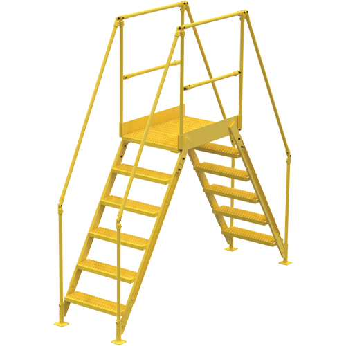 Crossover Ladder, 104" Overall Span, 60" H x 36" D, 24" Step Width Consource