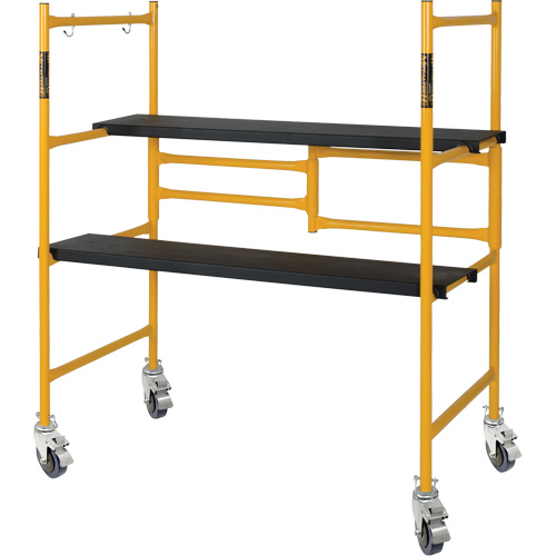 Ensemble de petit &eacute;chafaudage de base de 4' Jobsite Series, Cadre Acier, 41" p x 45-3/4" h Consource