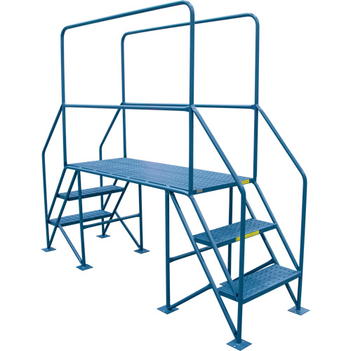 Crossover Ladder, 35-1/2" Overall Span, 31-1/2" H x 22" D, 22" Step Width Consource