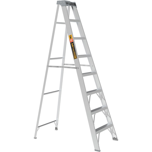 Step Ladder, 8', Aluminum, 225 lbs. Capacity, Type 2 Consource
