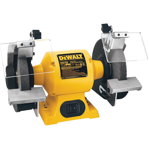 Meuleuse d'&eacute;tabli robuste, Dia de roue 8", 3/4 CV, 3600 tr/min Consource