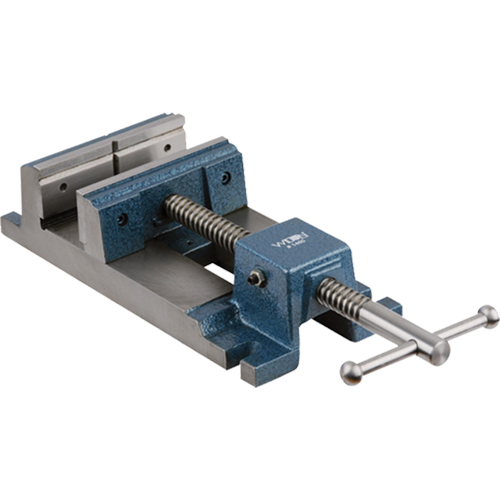 &eacute;taux polyvalents pour perceuse &agrave; colonne, Largeur des m&acirc;choires 4-1/2", Base Fixation par pince Consource