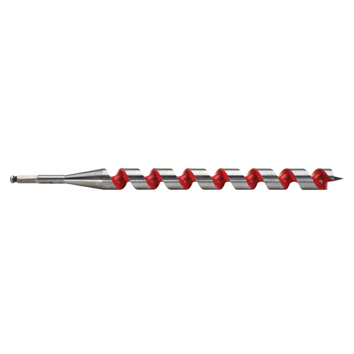 Longue m&egrave;che h&eacute;licoidale pour perceuse, Diam&egrave;tre de 1-1/4", Cannelure 15", Tige 7/16" hexagonal Consource