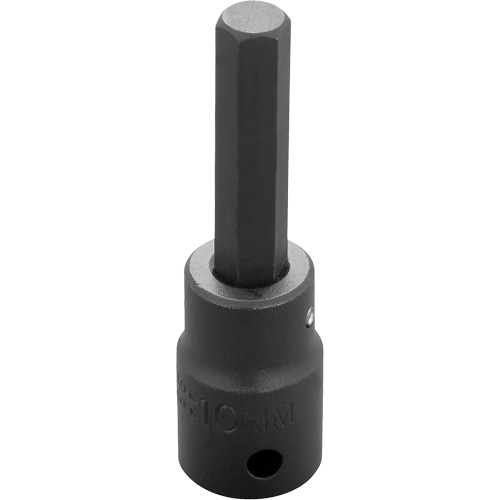 Embout &agrave; ins&eacute;rer, Hexagonale, 10 mm x 3-1/4" lo, Prise 1/2" Consource